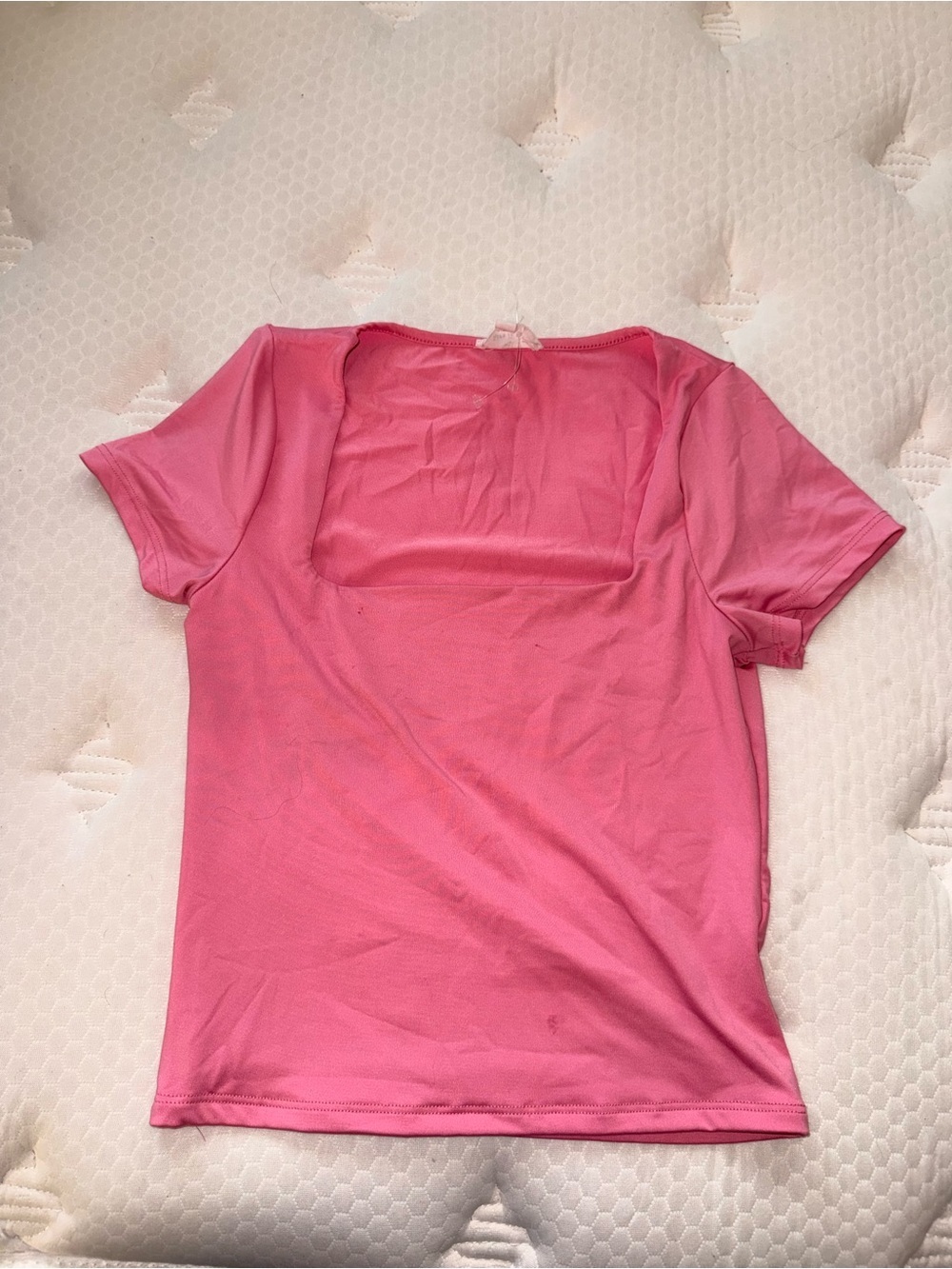 74. Women's Pink Short-Sleeve Scoop Neck Tee